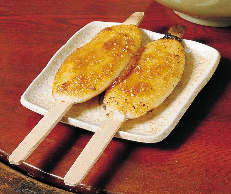 gohei mochi dẹt